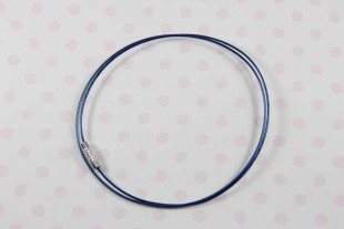 Основание для колье синий