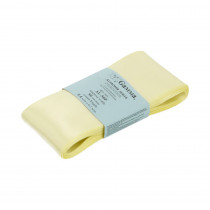 Лента атласная 50 мм ( 2 ") "Gamma" ФАСОВКА 5.4 м №009 св.желтый