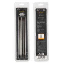 Спицы  Alpina чулочные 5- ти компл. SIL- 05 сталь d 6. 0 мм 20 см . 